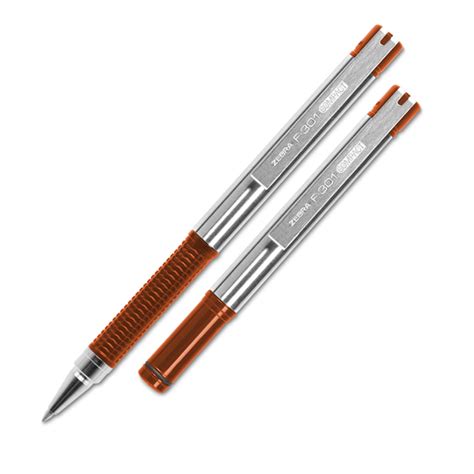 Bolígrafo Mini Punto Fino Zebra F-301 Compact Tinta Negra | Office ...