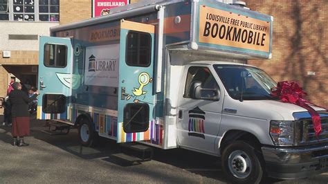 Louisville Library Unveils New Childrens Bookmobile