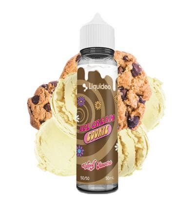 E Liquide Ice Cream Cookie Wpuff Flavors Liquideo 50ml