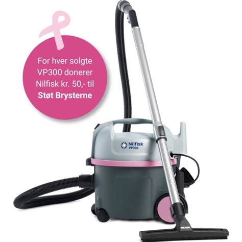 Nilfisk VP300 HEPA Pink Nordic Damsugare Fri Frakt Lomax Se