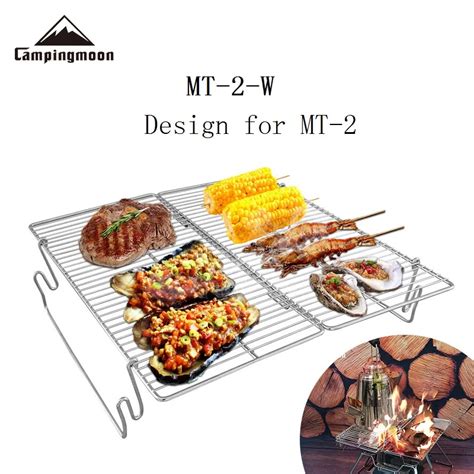 Paslanmaz Elik Barbek Tel Rg Campingmoon MT 2 W Barbek Zgara Tepsisi