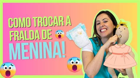 GUIA PRÁTICO COMO TROCAR FRALDA DE MENINA PASSO A PASSO HOME BABY