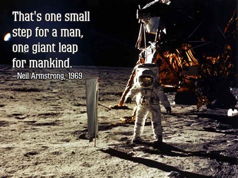 Apollo 11 Neil Armstrong Quote One Small Step