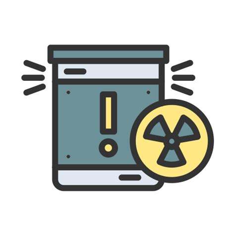 Dangerous Goods Generic Outline Color Icon