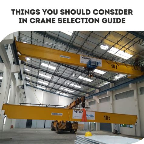 Choose right Crane for your project - VedantCranes