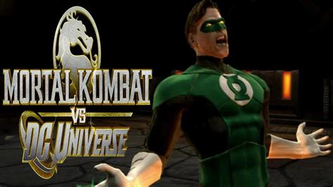 Mortal Kombat Vs DC Universe Green Lantern Playthrough Very Hard