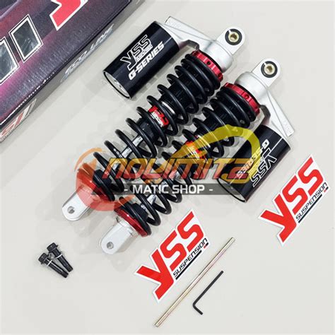 Jual Shockbreaker YSS G Series Eco Line Black Edition Aerox 155 NMAX