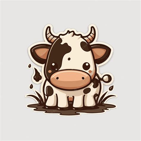 Hình Ảnh Con Bò Chibi Cute Chibi Cow Các Hình ảnh đáng Yêu Của Con Bò Chibi