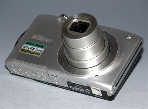 Nikon COOLPIX S3200 16.0MP Digital Camera - Silver # 3386