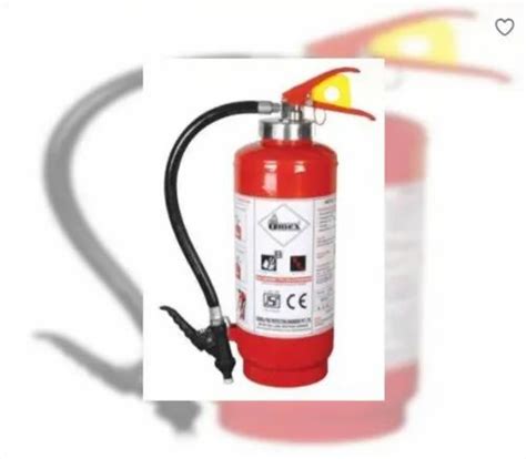 Omex Kg Dry Chemical Powder Gas Cartridge Type Fire Extinguisher At