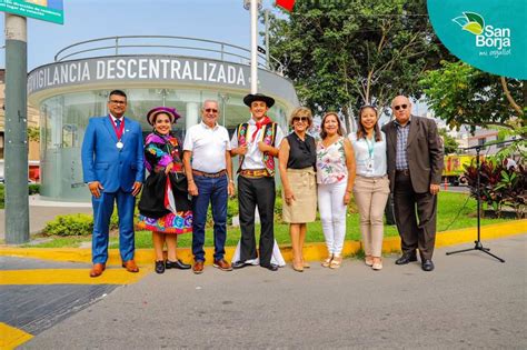 Muni San Borja On Twitter Se Realiz La Ceremonia Del Izamiento