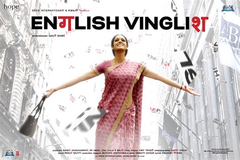 Ultimate Bollywood Divas: ★Sridevi★ English Vinglish Poster