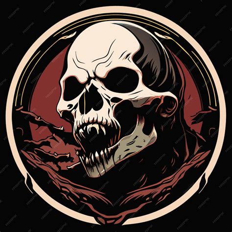 Premium Vector | The bone eater is a truly horrifying creature and its