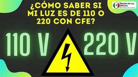 ᐅ Cómo saber si mi luz es de 110 o 220 v Precio