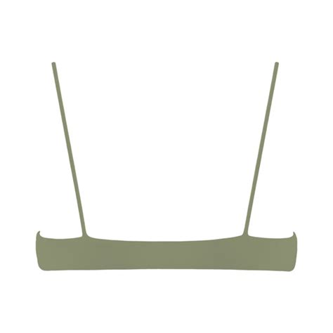 Olive Green Crop Top Bikini Green Swimsuits