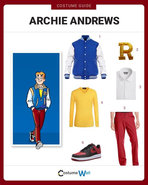 Adult Riverdale Archie Andrews Costume | ubicaciondepersonas.cdmx.gob.mx