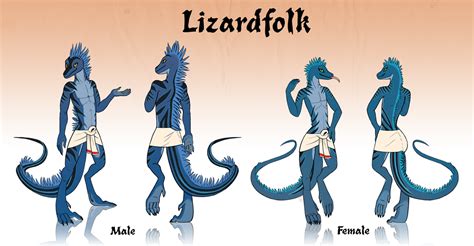 Variant Lizardfolk Reference By Sriseru On Deviantart