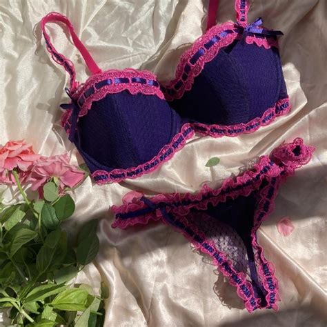 Ensemble Lingerie Vintage Depop