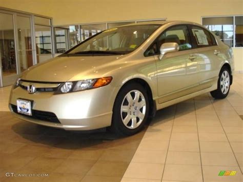 2008 Borrego Beige Metallic Honda Civic Lx Sedan 15803127 Photo 17