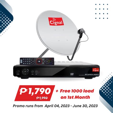 Cignal Prepaid Hd Kit Gate Enterprise