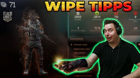 Wipe Start Leicht Gemacht Escape From Tarkov Deutsch Youtube