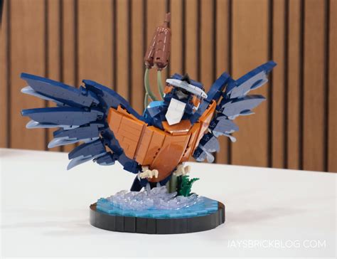 The Lego Kingfisher Is A Lifelike Lego Icons Take On The