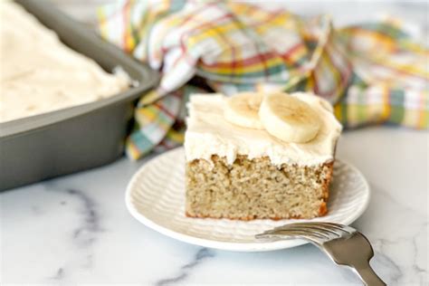 Amazing Gluten Free Banana Cake With Cream Cheese Frosting