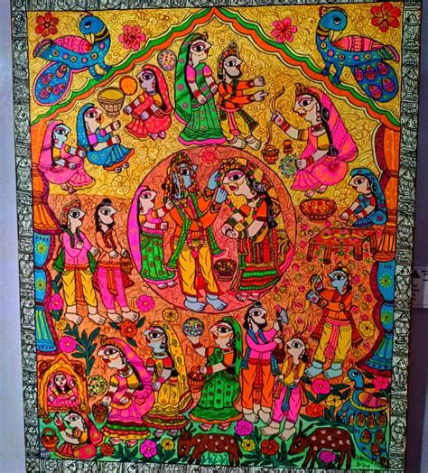 Chipalu Sanjib — Mithila Art…….! #nepal #nepali #arts #culture...