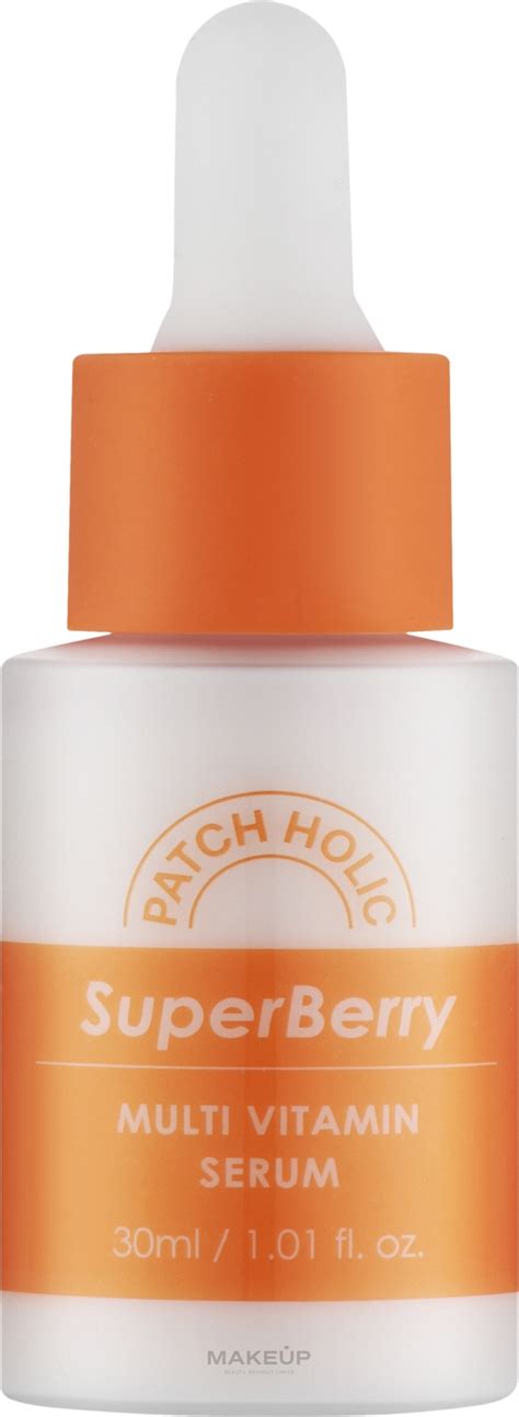 Patch Holic SuperBerry Multivitamin Glow Serum Serumas Veido Odos