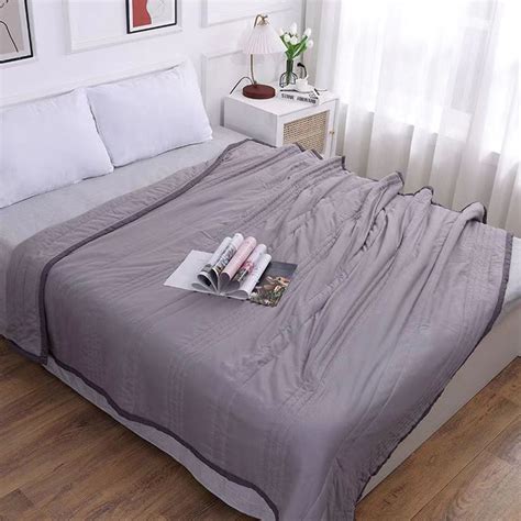 Yhmxh Cooling Comforter Cooling Blanket For Hot Sleeper And Night Sweats Cold Touch Fabric