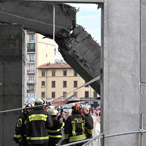 Crollo Del Cantiere Esselunga A Firenze Rimossa La Trave Riprendono