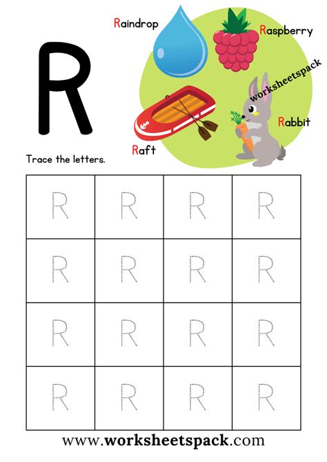 Free Letter R Printable Worksheets Pdf Printable And Online