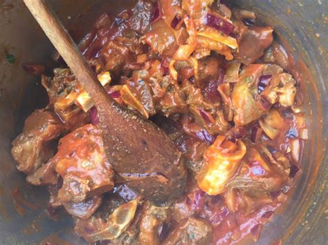 Stewed Goat Meat Ivys Kitchenette A Taste Of Zimbabwe In 2021