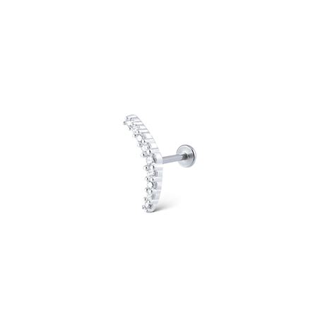 Comprar Piercing Cluster H Lix Cravejado A Partir De R Finn