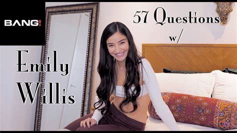 57 Questions With Emily Willis Youtube