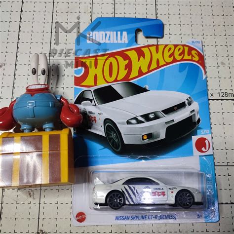 Hot WHEELS NISSAN SKYLINE GT R R33 GODZILLA Shopee Philippines