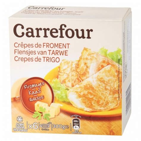 Crepes De Trigo Relleno De Quesos Carrefour G Supermercado