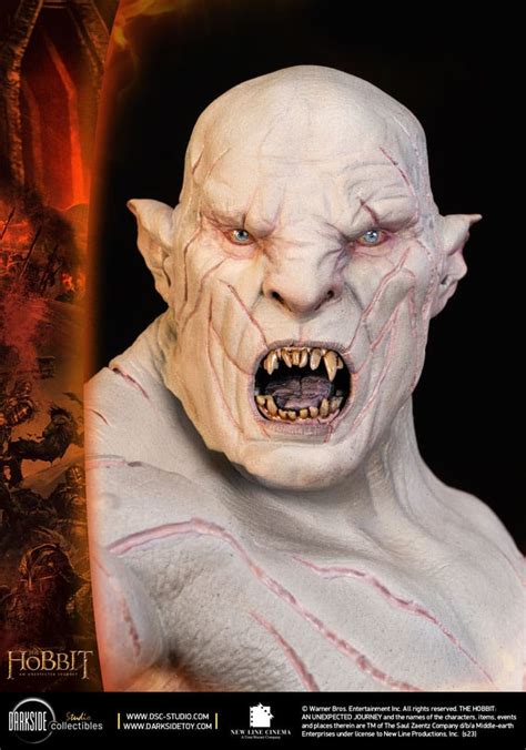 El Hobbit Un Viaje Estatua Ms Series Azog The Defiler John Howe