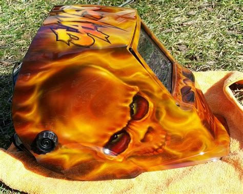 Custom Airbrushed Welding Helmets