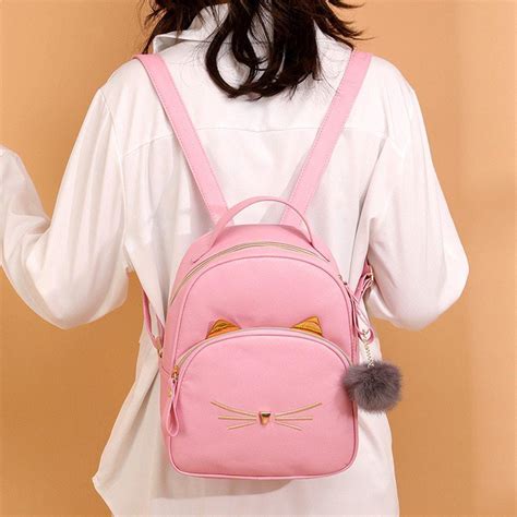 Cute Cat Mini Backpack Kawaii Vibe