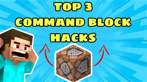 3 Cool Minecraft Command Block Hacks Command Minecraft Poket Edition