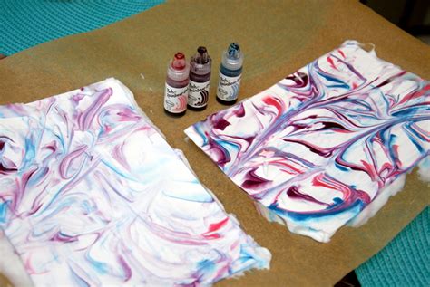 Make Marbled Paper With Shaving Cream An Artful Mom