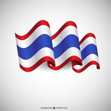 Premium Vector Thailand Flag