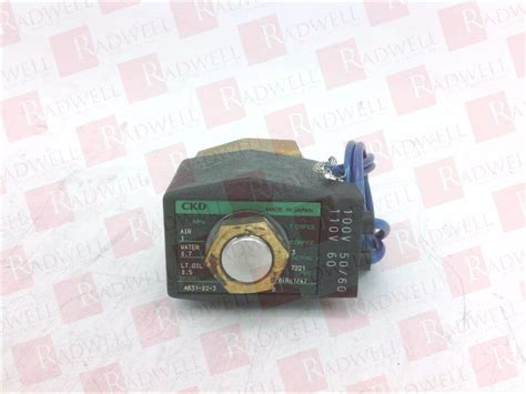 Ab31 02 3 B Ac200v Solenoid Valve By Ckd Corp