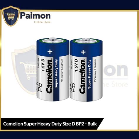 Jual Baterai Carbonzinc Baterai Besar Camelion Super Heavy Duty Size D