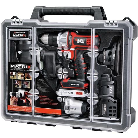 Black Decker Bdcdmt Kitc Matrix Tool Combo Kit With Case Matrix