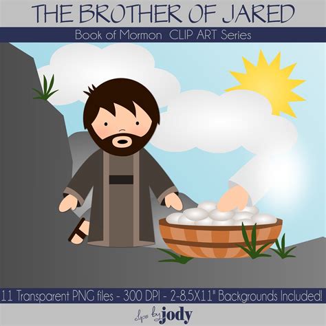 The Brother Of Jared The Jaredites Book Of Mormon Clipart PNG Files