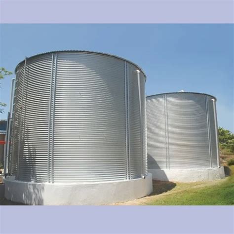 Manufacturer Of Water Storage Tank Zincalume Tank By Goyal Steel