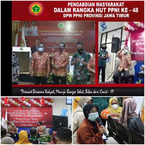 Gebyar HUT Ke 48 PPNI RSPAL Ramelan Gelar Talk Show Dengan Pasien