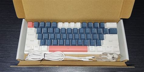 Machenike K500 B61 Mechanical Keyboard 60 61 Keys Wired Keyboard Hot Swappable RGB Backlit